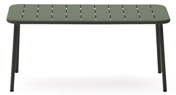 Oceľový Záhradný konferenčný stolík 50x90 cm Zivia – Kave Home