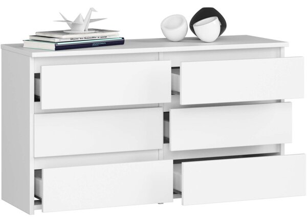 Komoda CL100 6SZ - biela