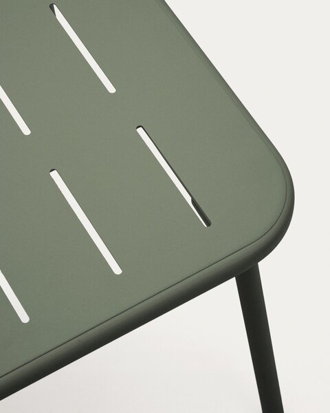 Oceľový Záhradný konferenčný stolík 50x90 cm Zivia – Kave Home