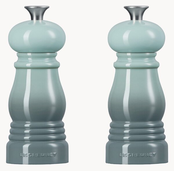 Mlynčeky na soľ a korenie's keramickým mechanizmom Creuset, 2 ks