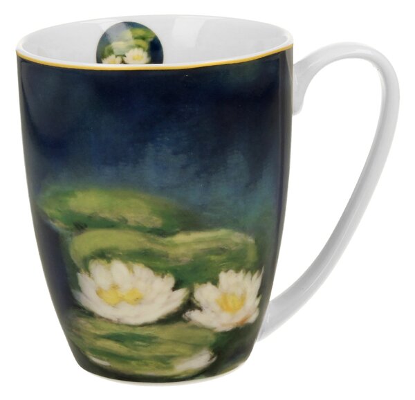 Porcelánový hrnček Monet Nenufars 360 ml