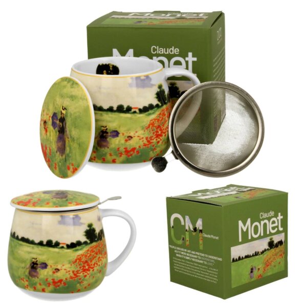 Čajová súprava Monet Poppy Field 430 ml