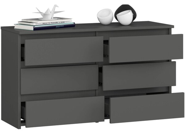 Komoda CL100 6SZ - sivá