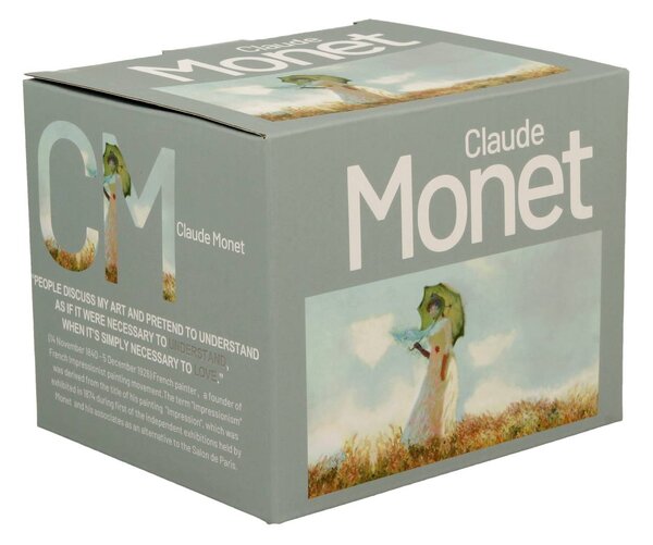 Porcelánový hrnček Monet Woman with Parasol 430 ml