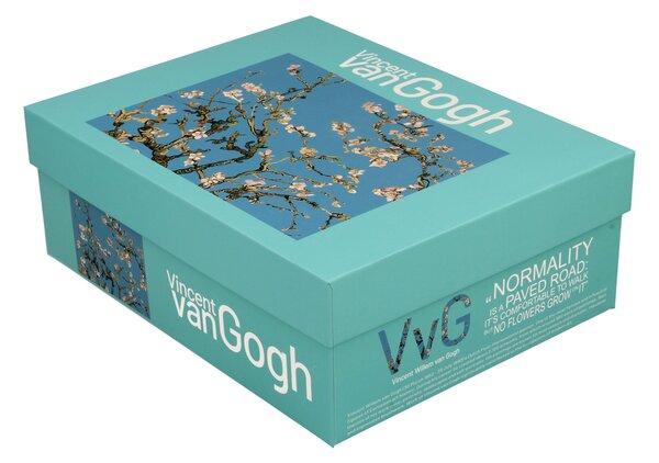 Porcelánová šálka s podšálkou Van Gogh Almond Blossom 90 ml sada 2ks