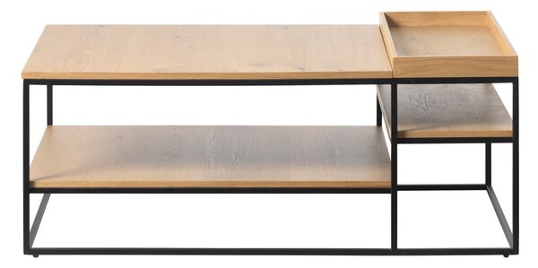 Konferenčný stolík v prírodnej farbe 70x120 cm Rivoli – Unique Furniture