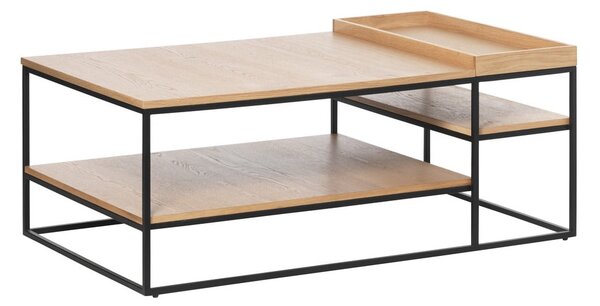 Konferenčný stolík v prírodnej farbe 70x120 cm Rivoli – Unique Furniture