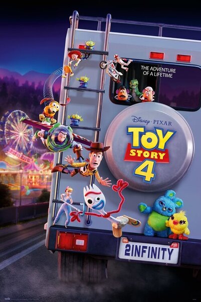 Plagát, Obraz - Toy Story 4 - To Infinity, (61 x 91.5 cm)