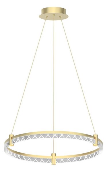 LED Luster na lanku ELEGANCE LED/36W/230V pr. 60 cm zlatá