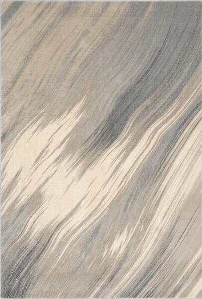 Krémovobiely vlnený koberec 160x240 cm Haze – Agnella