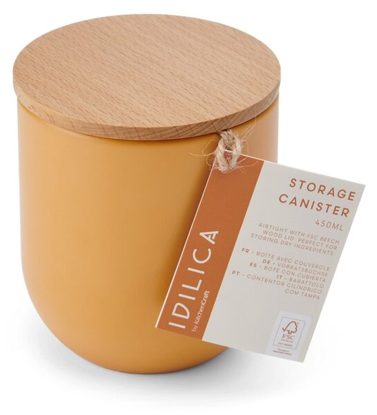 Úložná dóza Mustard Idilica 450 ml