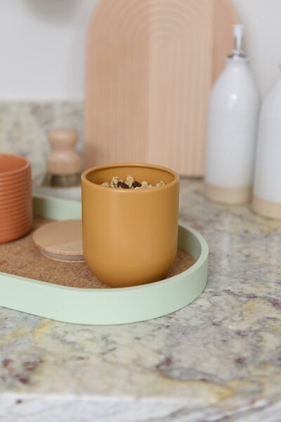 Úložná dóza Mustard Idilica 450 ml