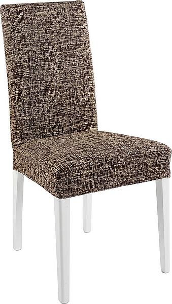 Návlek na stoličku CYPRUS Farba: hnedo-béžová
