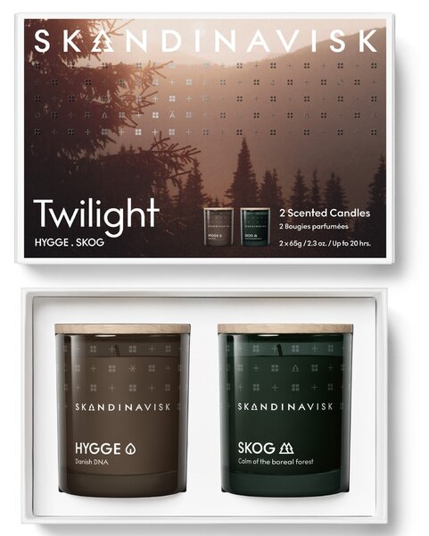 Darčeková sada vonných sviečok Twilight 2 x 65 g