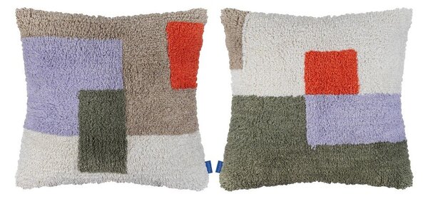 Bavlnená obliečka na vankúš 50x50 cm Brick – Mette Ditmer Denmark