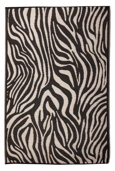 Koberec Zebra, 150x242,5 cm, biela/čierna