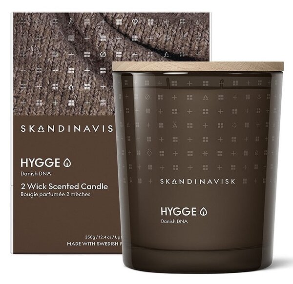 Vonná sviečka v skle HYGGE (útulno) 350 g