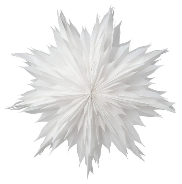 Závesná svietiaca hviezda Oslo White 60 cm