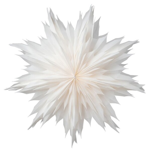 Závesná svietiaca hviezda Oslo White 60 cm