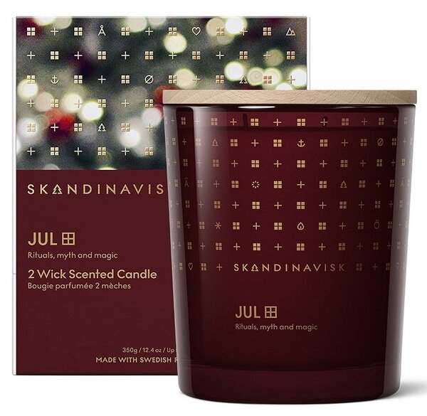 Vonná sviečka v skle JUL (Vianoce) 350 g