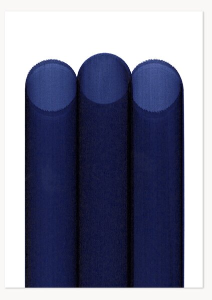 Plagát Blue Pipes