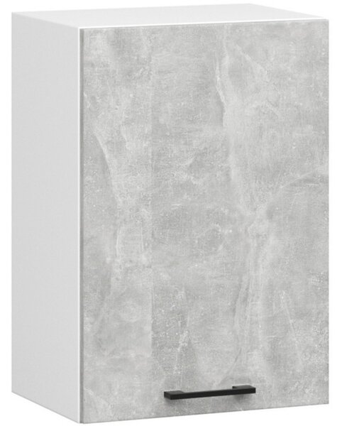 Kuchynská skrinka OLIVIA W50 H580 - biela/beton