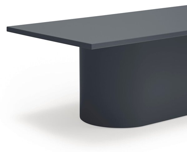Antracitovosivý konferenčný stolík 50x111 cm Totem – Teulat