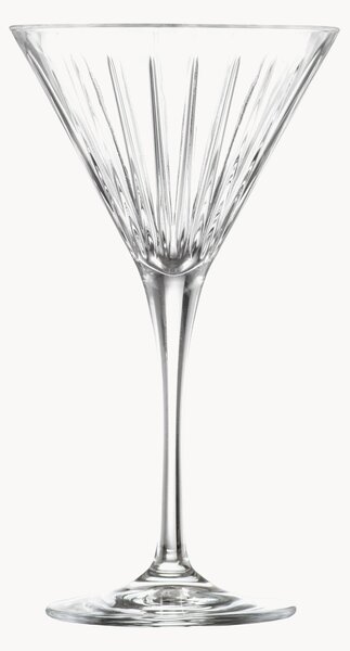 Krištáľové poháre na martini Timeless, 6 ks