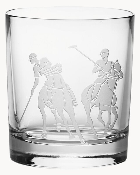 Krištáľové poháre na whisky Garrett, 2 ks