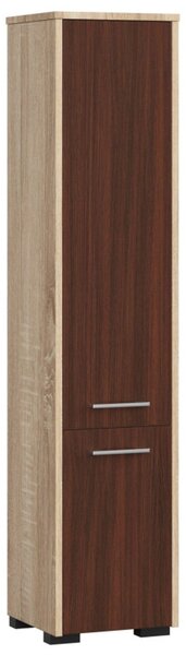 Kúpeľňová skrinka FIN 2D - dub sonoma/wenge