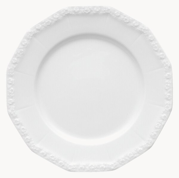 Porcelánový plytký tanier Maria Weiß
