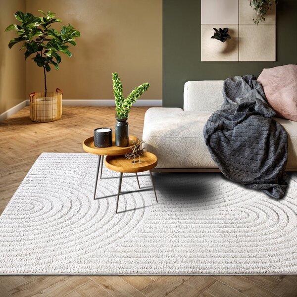 Biely koberec 120x170 cm Panglao New York White – Elle Decoration