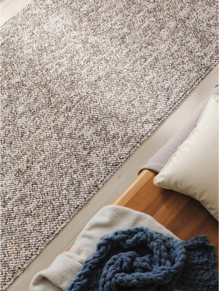 Sivý prateľný behúň 80x240 cm Rocco Taupe – Elle Decoration