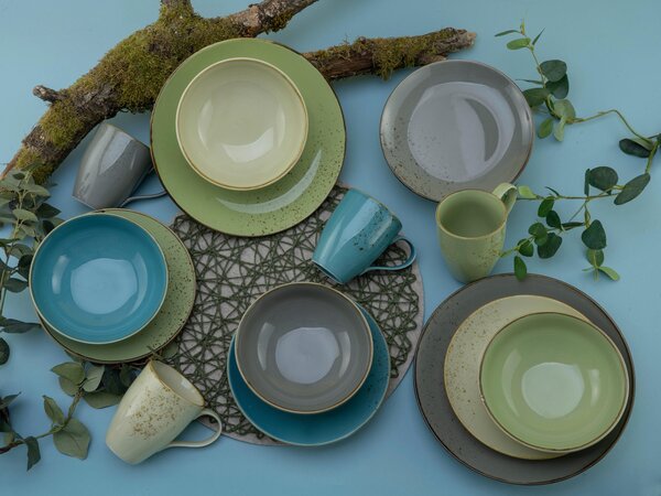 SADA HRNČEKOV NA KÁVU kamenina keramika Creatable - Jedálenské sety, Online Only