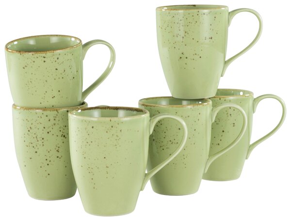 SADA HRNČEKOV NA KÁVU kamenina keramika Creatable - Jedálenské sety, Online Only