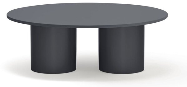 Antracitovosivý konferenčný stolík 110x111 cm Totem – Teulat