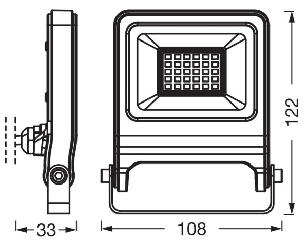 Osram - LED reflektor ENDURA LED/20W/230V 3000K IP65