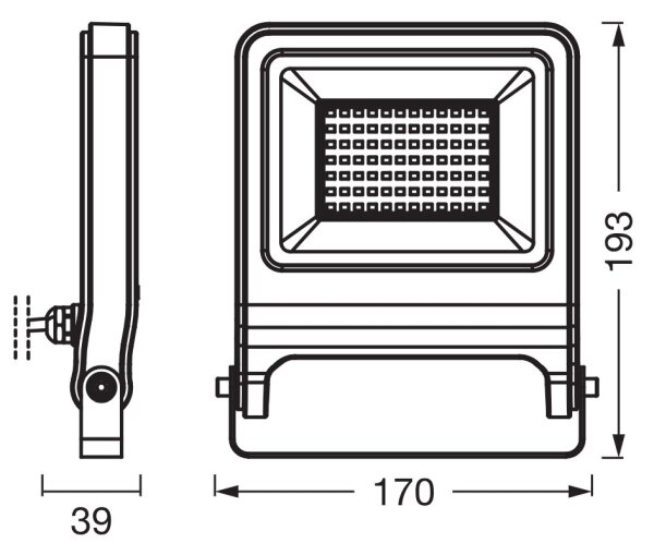 Osram - LED reflektor ENDURA LED/50W/230V 3000K IP65