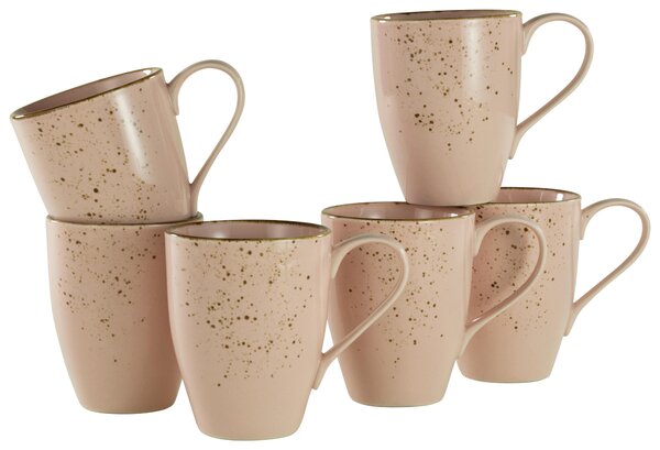 SADA HRNČEKOV NA KÁVU kamenina keramika Creatable - Jedálenské sety, Online Only