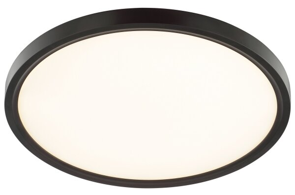 Brilliant - LED stropné svietidlo so senzorom GALO LED/26W/230V 3000K pr. 40 cm čierna