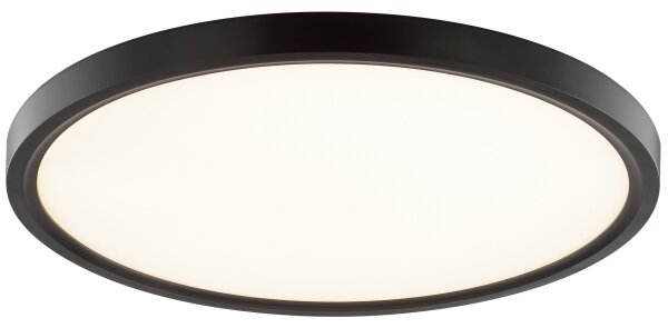 Brilliant - LED stropné svietidlo so senzorom GALO LED/26W/230V 3000K pr. 40 cm čierna