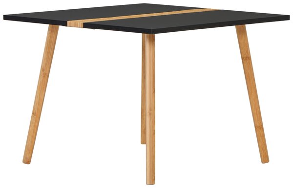 SADA ZASÚVACÍCH STOLÍKOV, prírodná farba, čierna, drevo, 60/40/60/40/45/40 cm MID.YOU - Online Only obývacie izby, Online Only