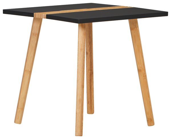 SADA ZASÚVACÍCH STOLÍKOV, prírodná farba, čierna, drevo, 60/40/60/40/45/40 cm MID.YOU - Online Only obývacie izby, Online Only