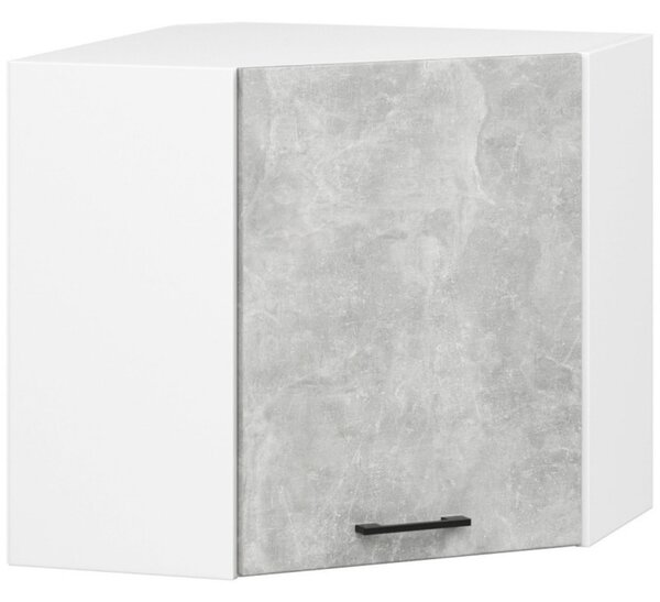 Kuchynská skrinka OLIVIA W60/60N H580 - biela/beton