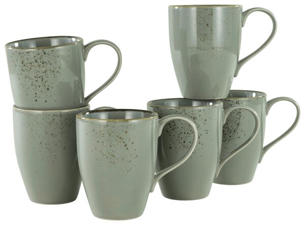 SADA HRNČEKOV NA KÁVU kamenina keramika Creatable - Jedálenské sety, Online Only
