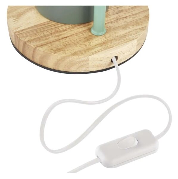 Stolná lampa POPPY 1xE27/25W/230V zelená