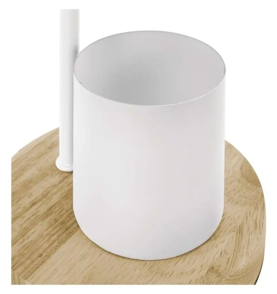 Stolná lampa POPPY 1xE27/25W/230V biela