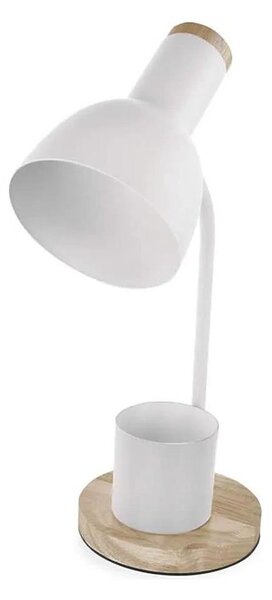 Stolná lampa POPPY 1xE27/25W/230V biela