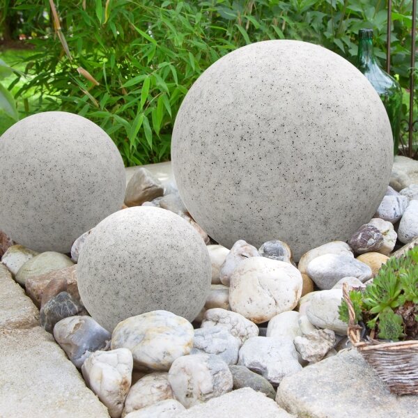Vonkajšie dekoračné svietidlo GARDEN BALL 1xE27/40W/230V IP65 pr. 25 cm