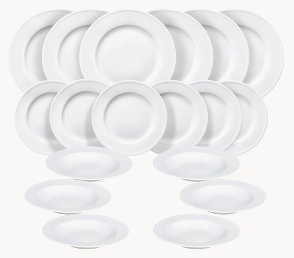 Porcelánová súprava riadu Milano, 6 osôb, 18 ks
